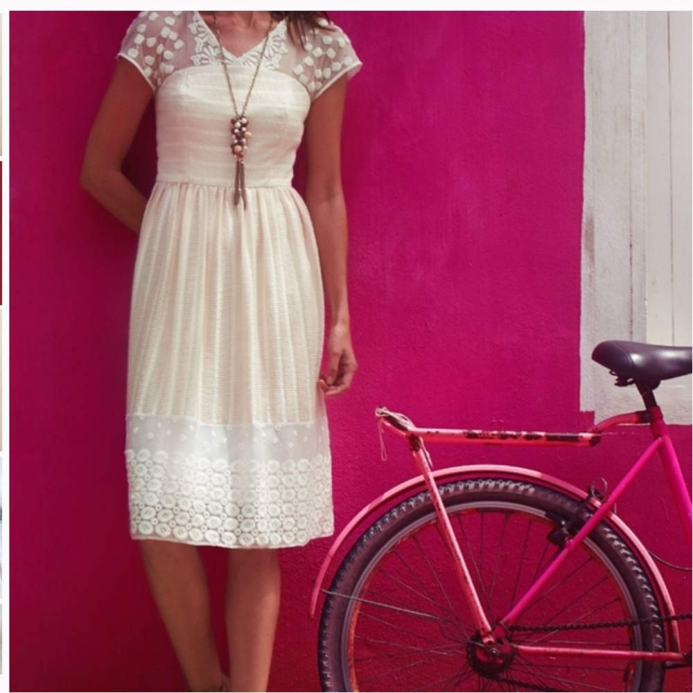 Anthropologie Moulinette Soeurs Lace Poema Dress 4